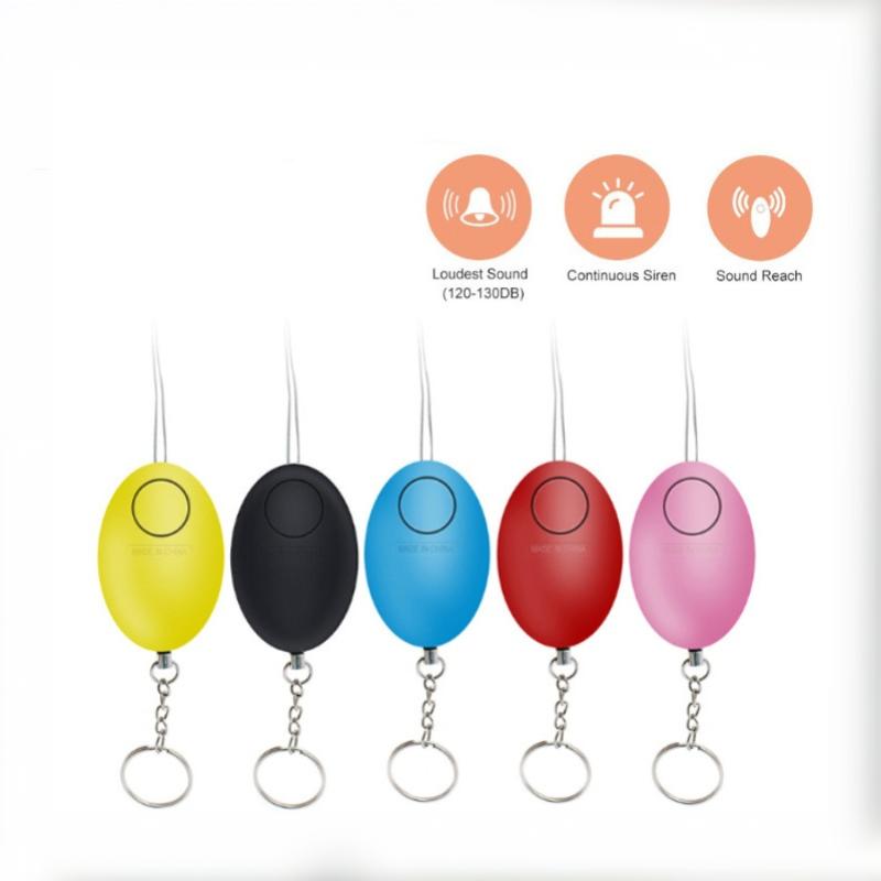 1PC 120dB Loud Personal Safety - Personal Alarm Keychain ulasan dan harga