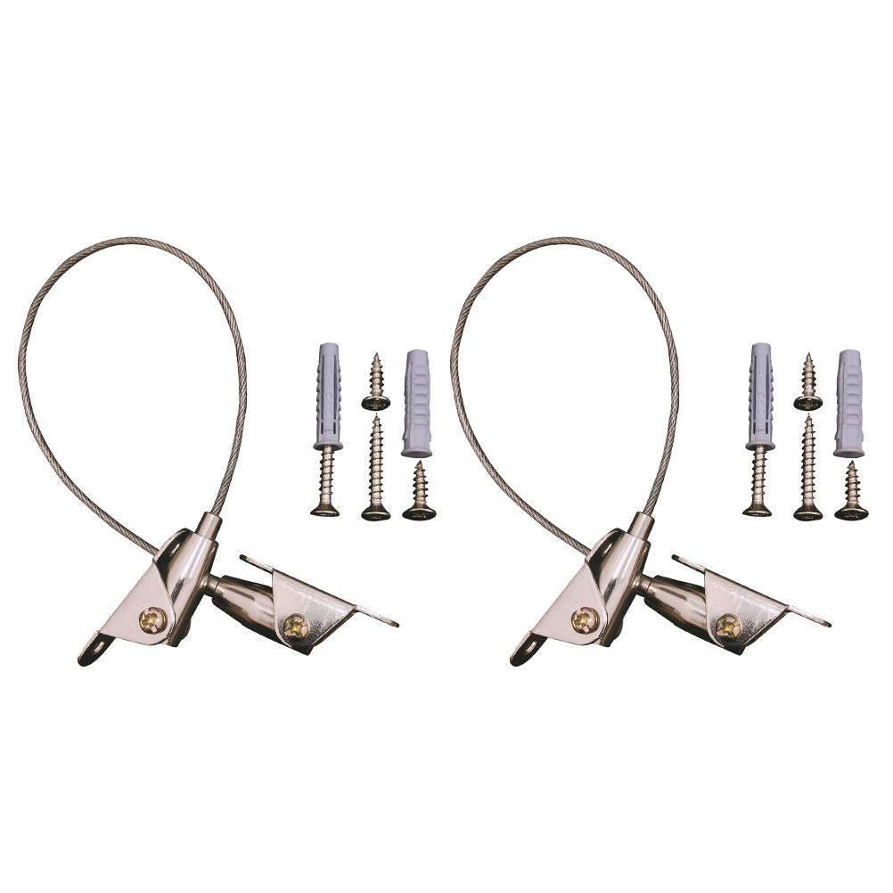 2Sets Heavy Duty Furniture Str - Earthquake Anchor Strap ulasan dan harga