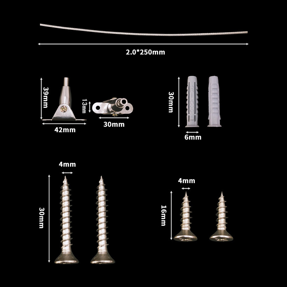 2Sets Heavy Duty Furniture Str - Earthquake Anchor Strap ulasan dan harga