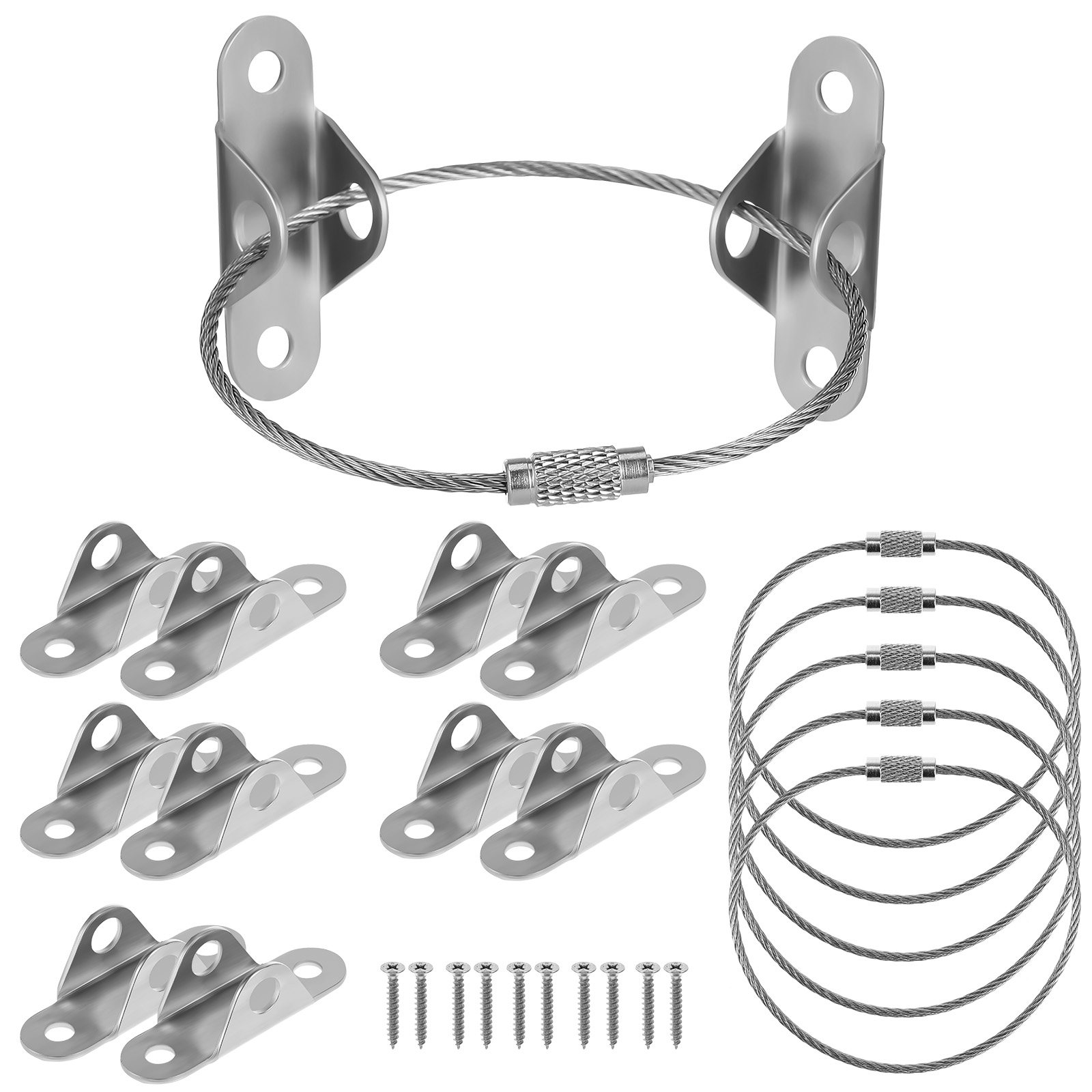 6 Sets Heavy-Duty Anti-Tip Fur - Earthquake Anchor Strap ulasan dan harga