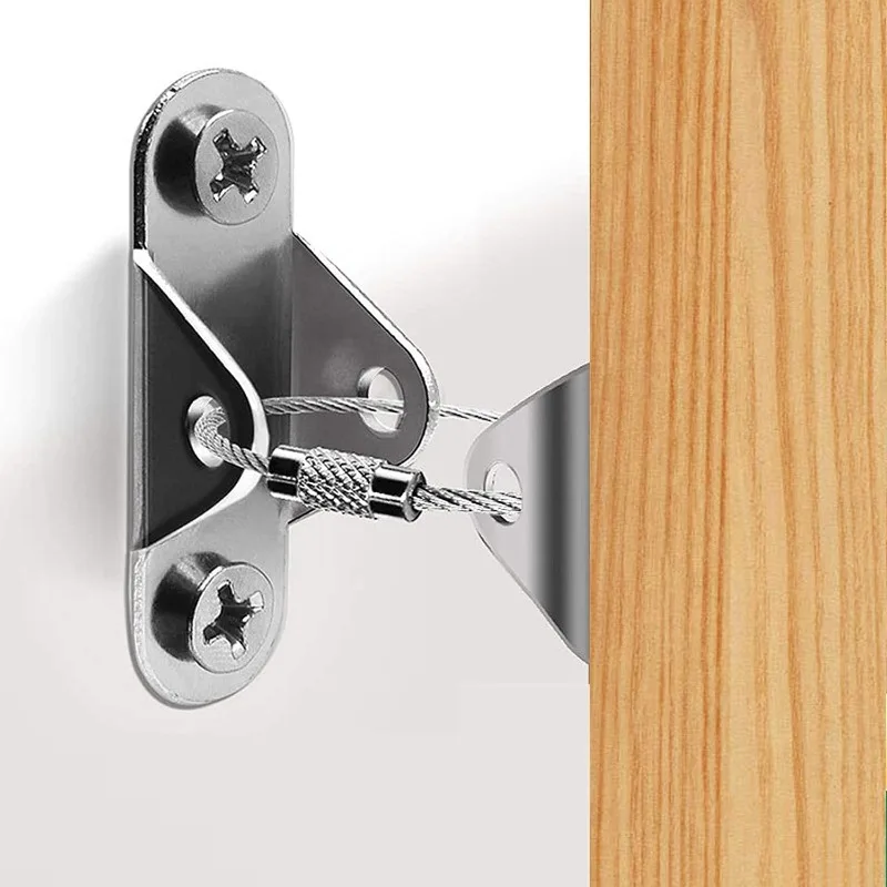 6 Sets Anti Tip Furniture Anch - Earthquake Anchor Strap ulasan dan harga