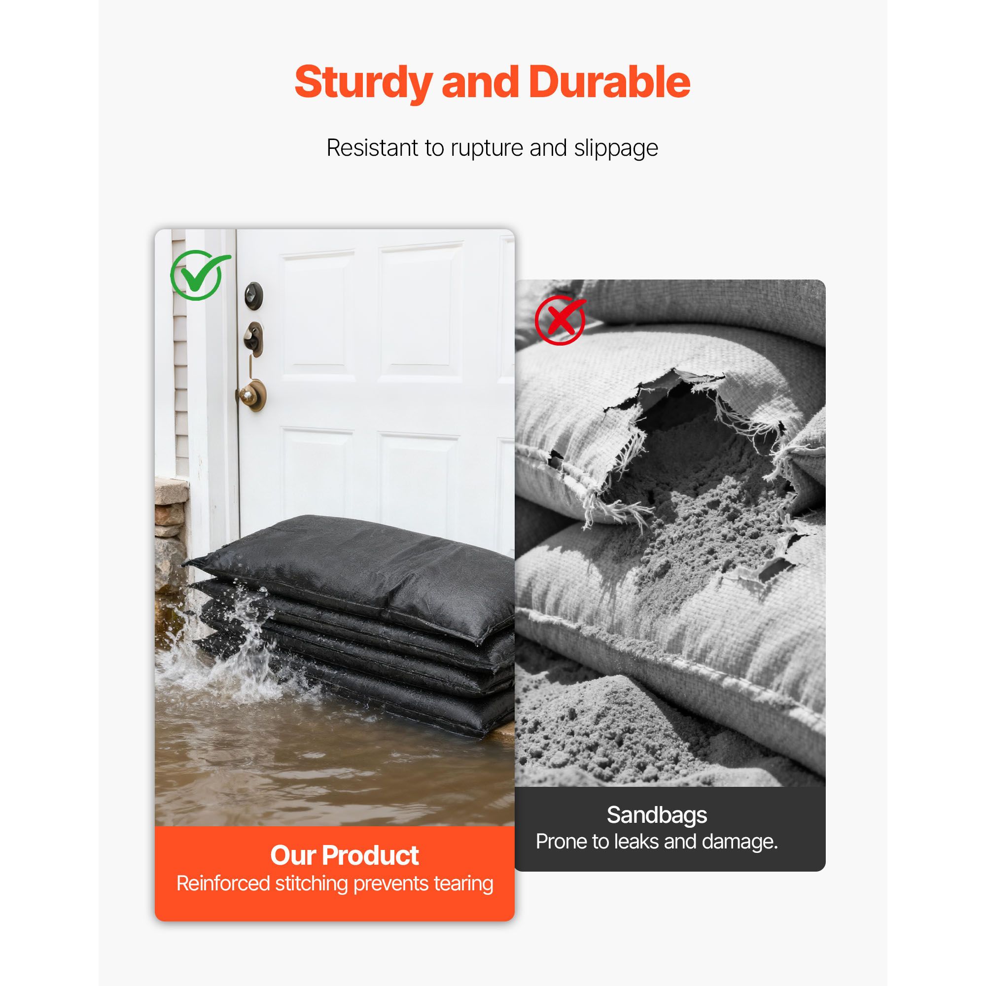 Flood Barrier, 10 Pack, 1.4 x  - Flood Barrier Bag ulasan dan harga